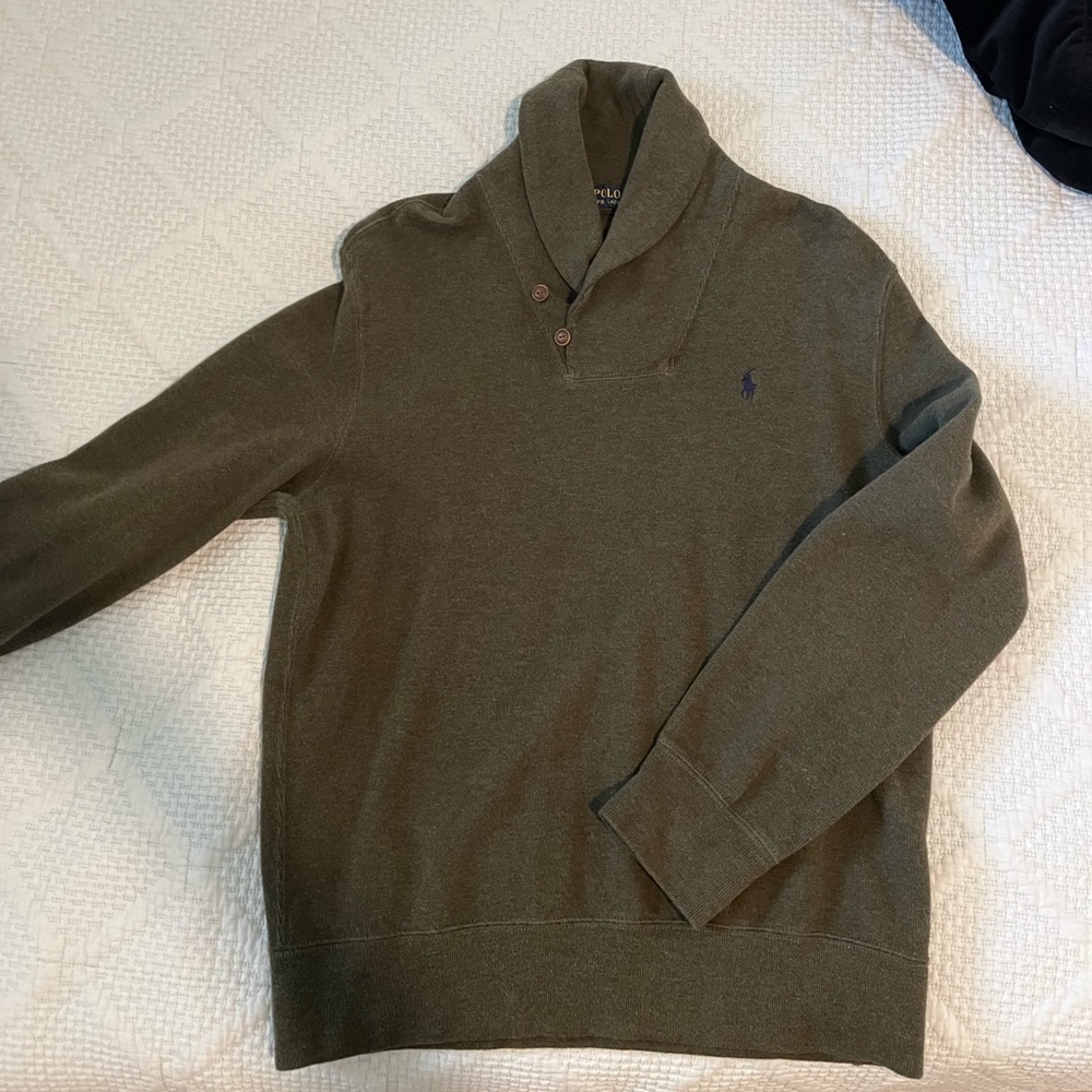 Green Polo Ralph Lauren pull over